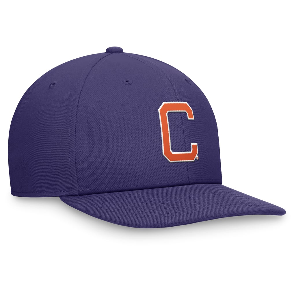 Clemson Tigers Nike Primetime Pro Snapback Hat - Purple